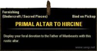 ON-item-Primal Altar to Hircine.jpg