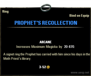 ON-item-Prophet's Recollection.png