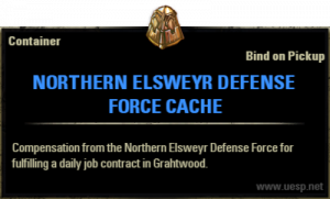 ON-box-Northern Elsweyr Defense Force Cache.png